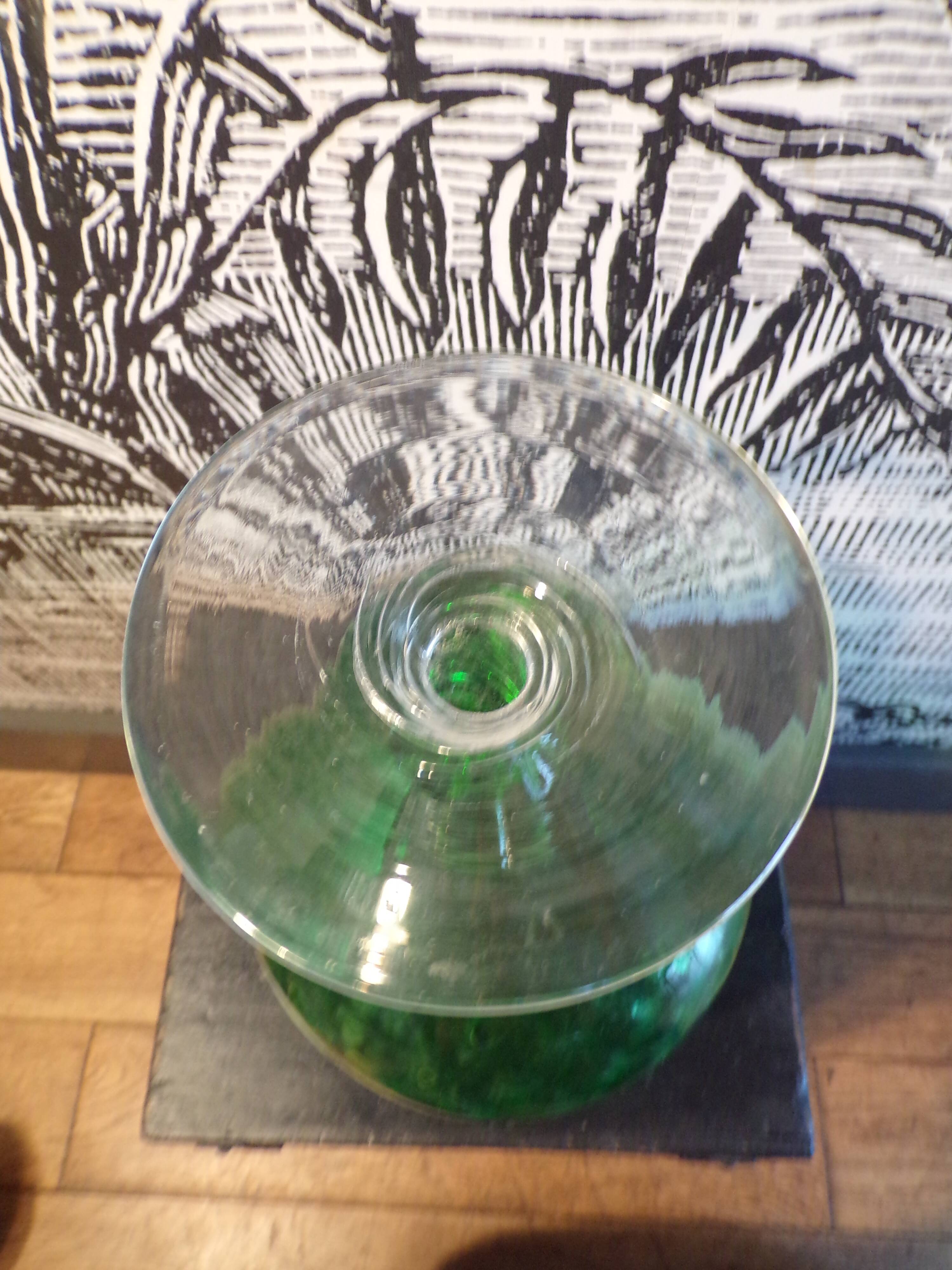 Vase empoli vert