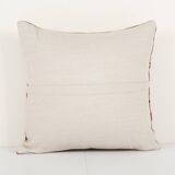 Striped pillow cover
