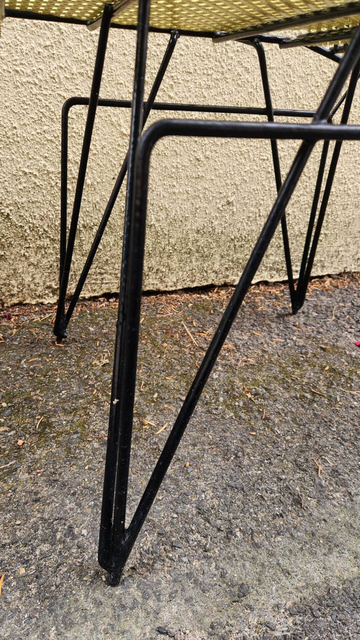 Side table / Magazine rack in the style of Mathieu Matégot - Vintage design