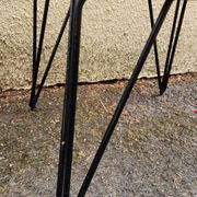 Side table / Magazine rack in the style of Mathieu Matégot - Vintage design