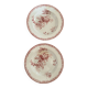 2 hollow plates in iron earth, Fontanges model