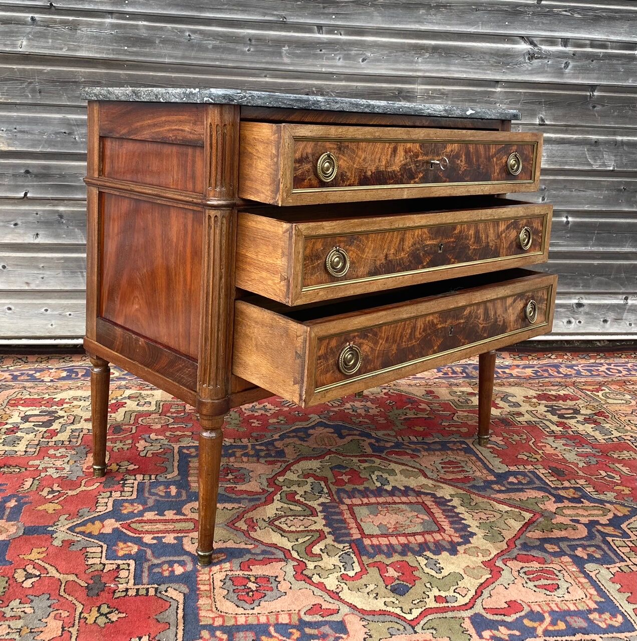 Mahogany dresser style lLouis XVI XIX century
