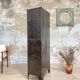 Industrial metal locker room