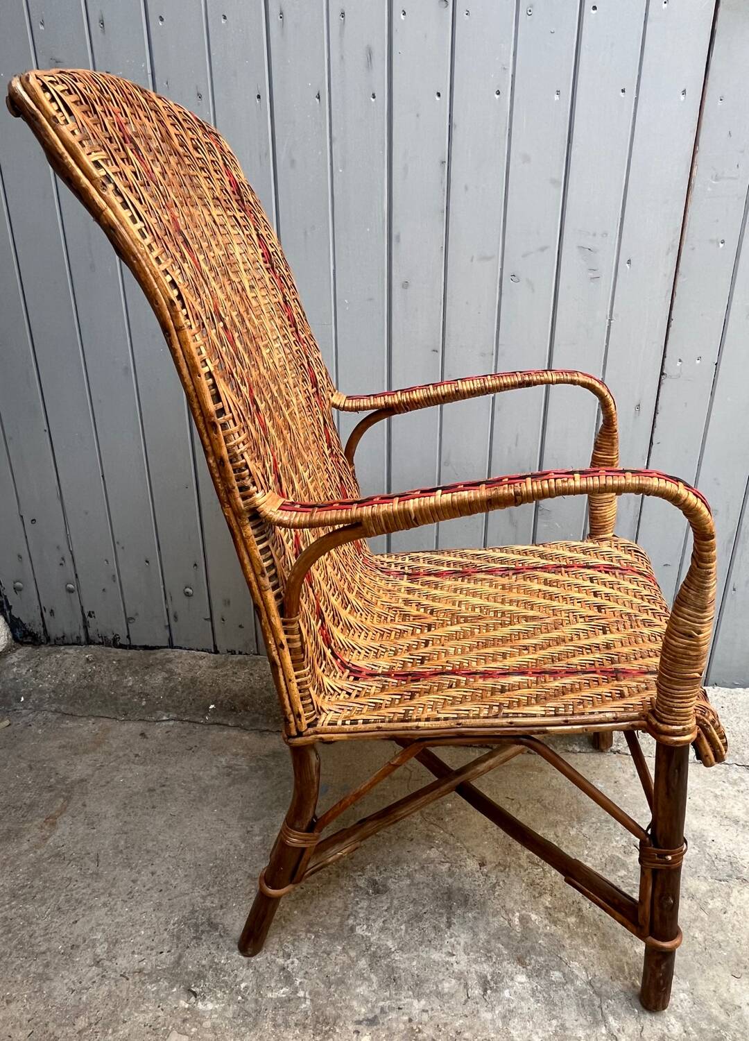 Fauteuil en rotin