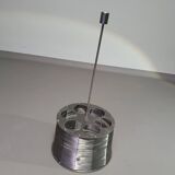 Very rare Adlumen lamp / pendant, inox wired