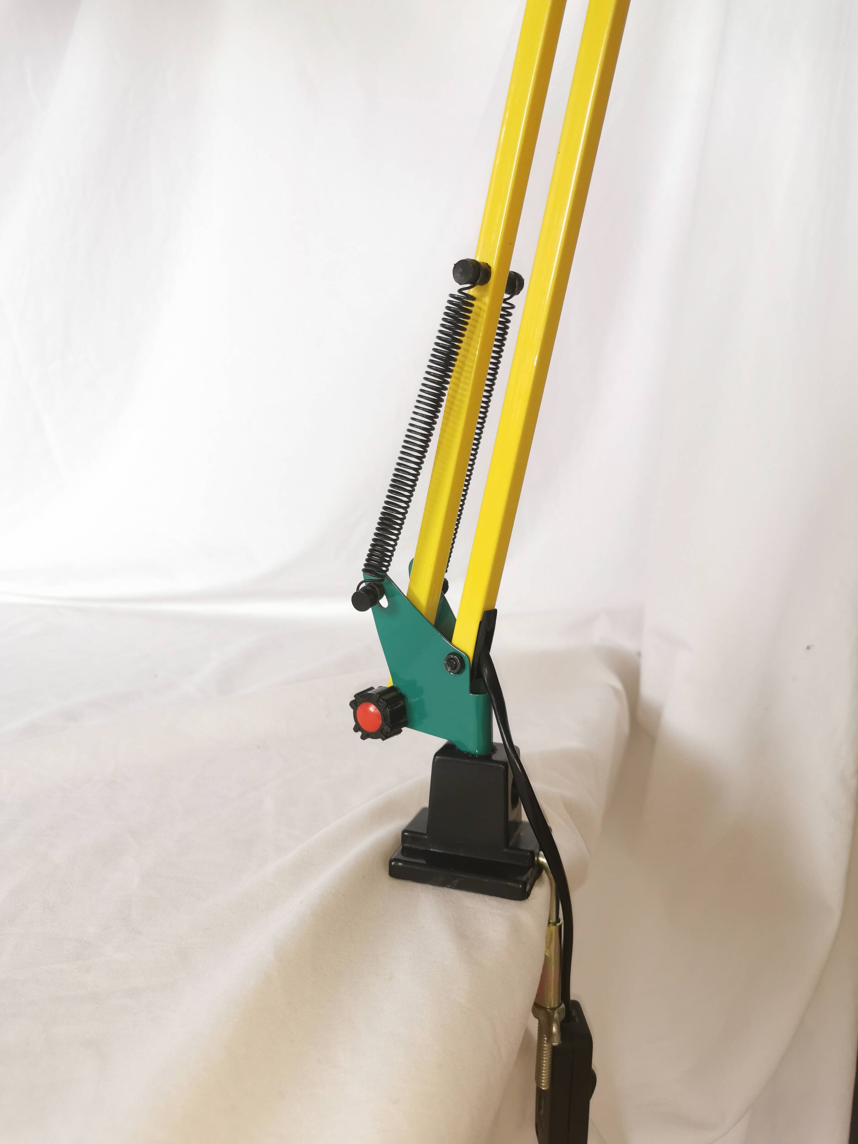 Architect lamp, articulated, multicolor, postmodern, 1980