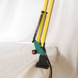 Architect lamp, articulated, multicolor, postmodern, 1980