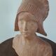 Statue Jeune Bretonne de F Rozet