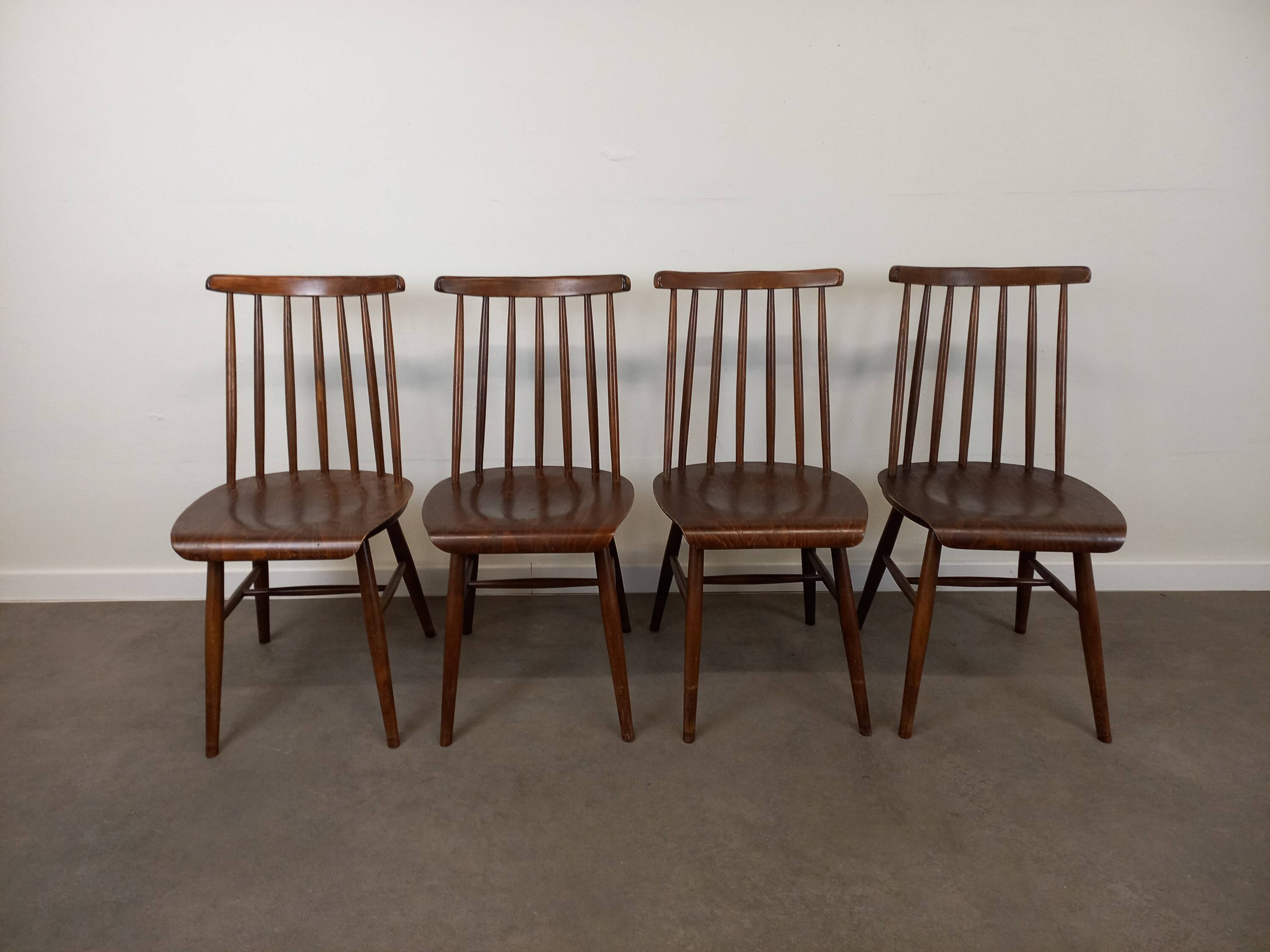 Scandinavian chairs set of 4