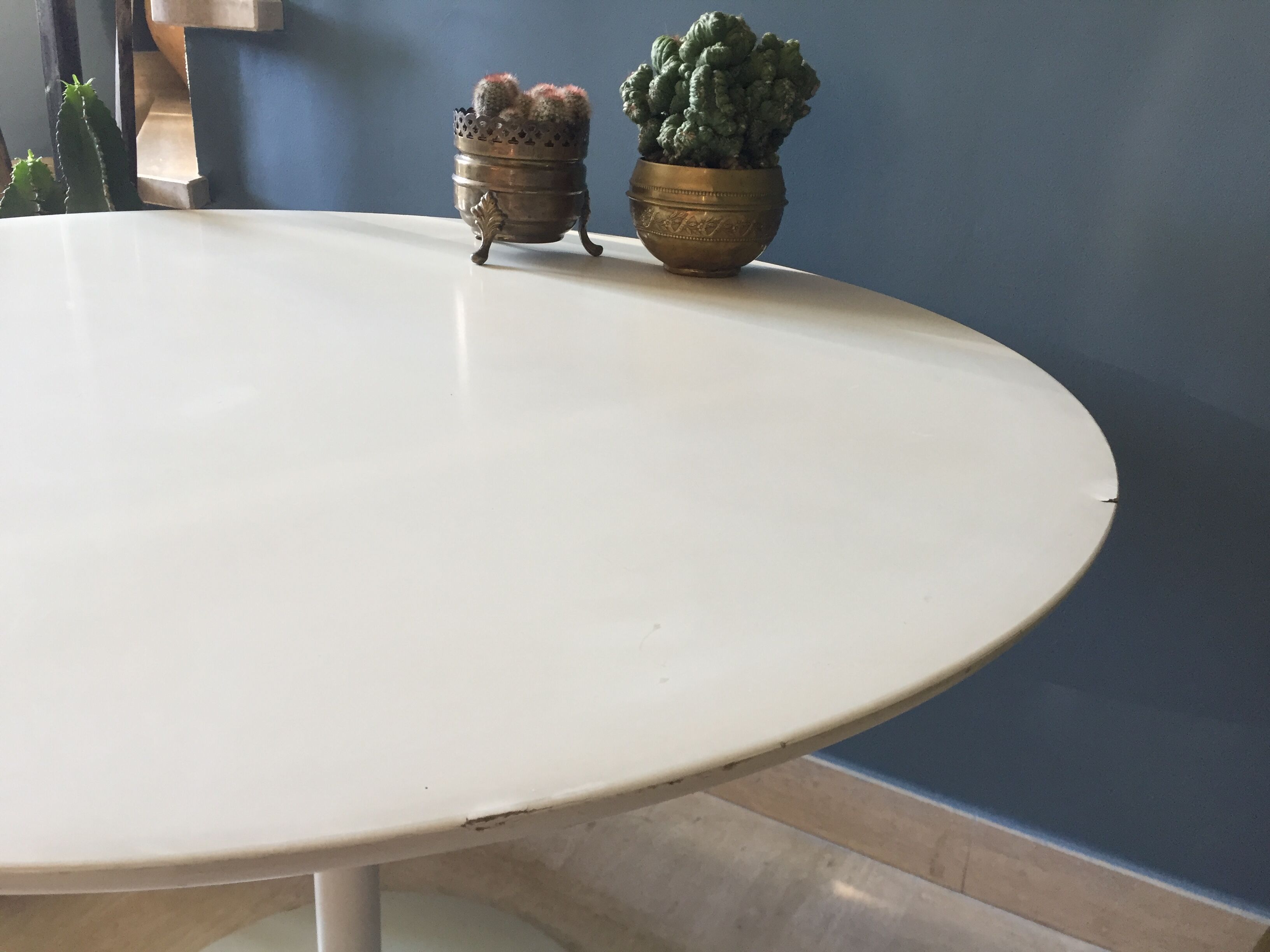 Table basse tulipe Opal Mobel vintage 1950
