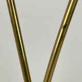 Lampadaire Art déco en laiton, années 1930