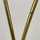Art deco brass floor lamp, 1930's