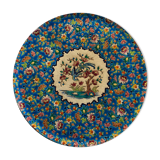 Longwy Enamel Round Dish