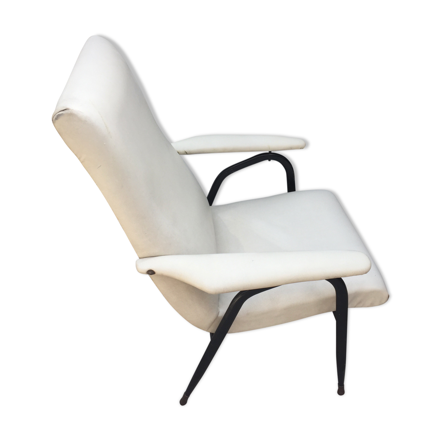 White skai armchair 1960