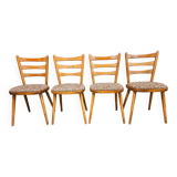Set of 4 bistro chairs 1960