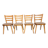 Set of 4 bistro chairs 1960