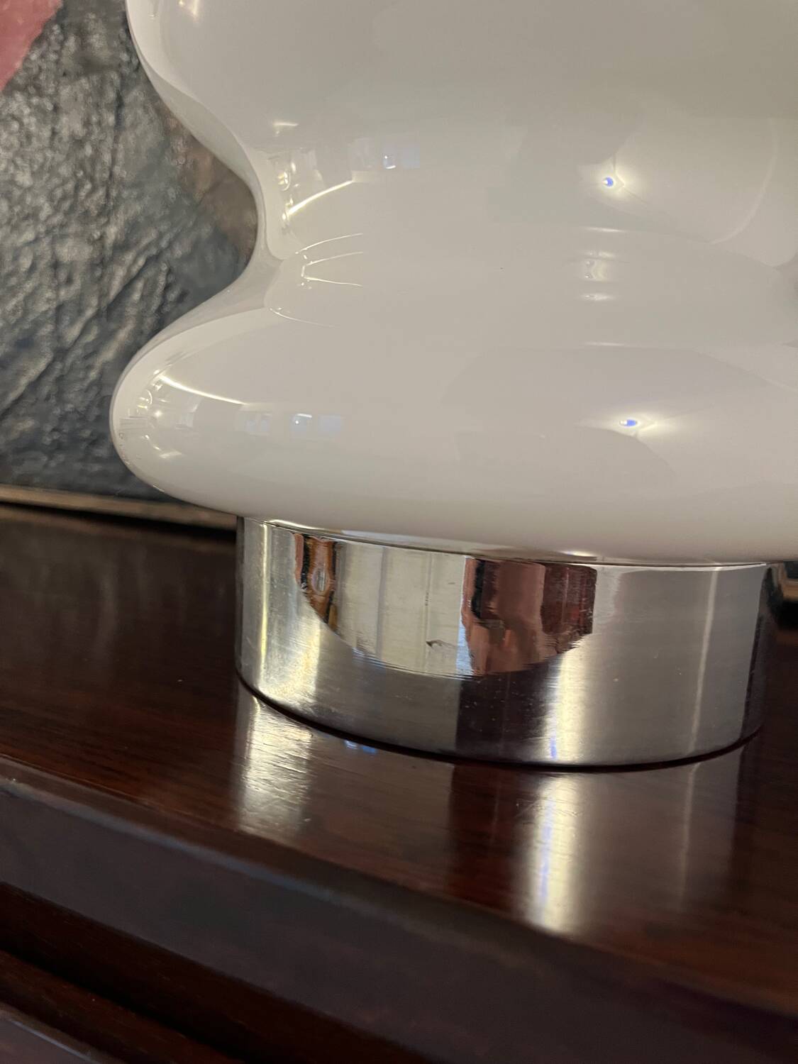 Italian vintage lamp Carlo Nason - Mazzega