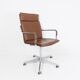 Walter Knoll Art Collection leather office chair by Rudolf Glatzel