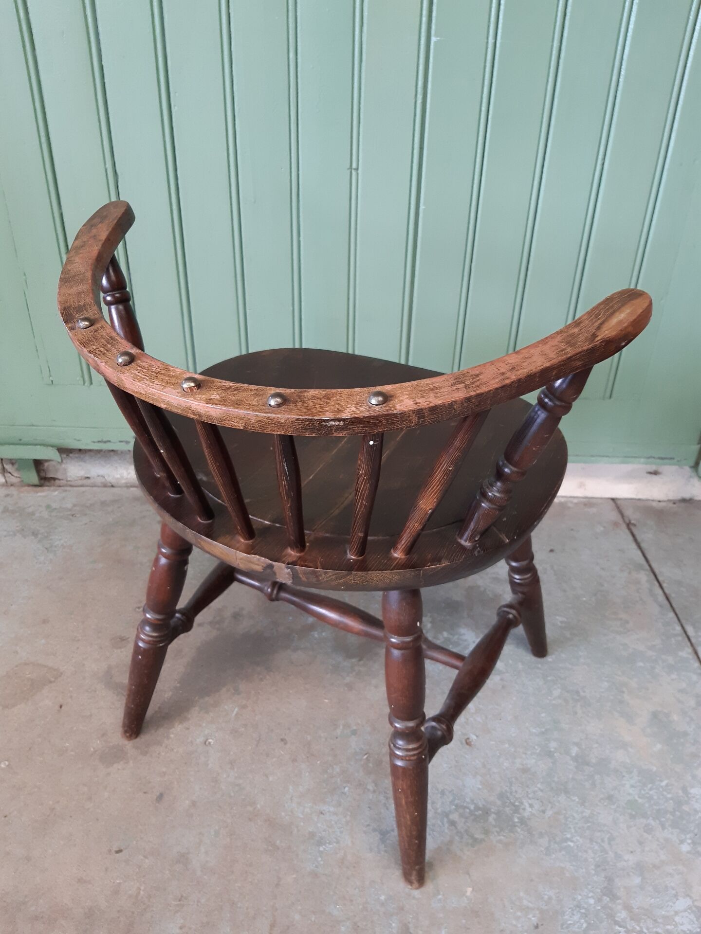 Windsor chair.