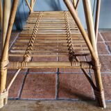 Vintage coffee table - Bamboo & Rattan - 1950s/60s