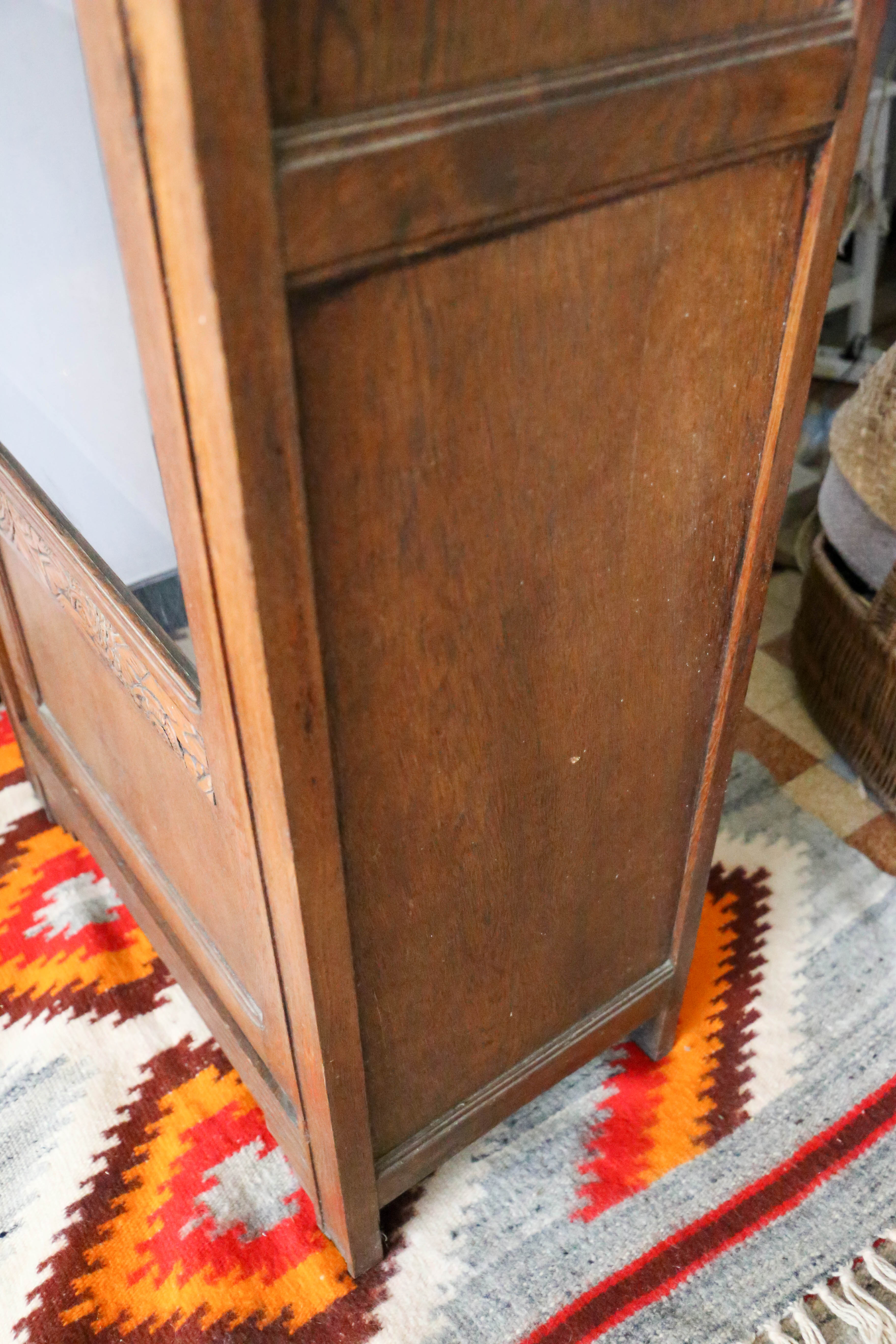 Glazed art deco cabinet