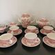 Villeroy & Boch Saar Germany antique red coffee and tea set
