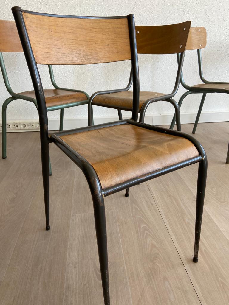 20 vintage mismatched school chairs