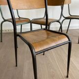 20 vintage mismatched school chairs