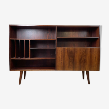 Vintage Scandinavian rosewood bookcase by Ib Kofod-Larsen, 60s