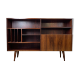 Vintage Scandinavian rosewood bookcase by Ib Kofod-Larsen, 60s