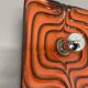 Cubic psychedelic pop art fat lava wall light by pan ceramics, germany, 1970