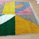 Handmade wool Berber rug 3 x 2 m