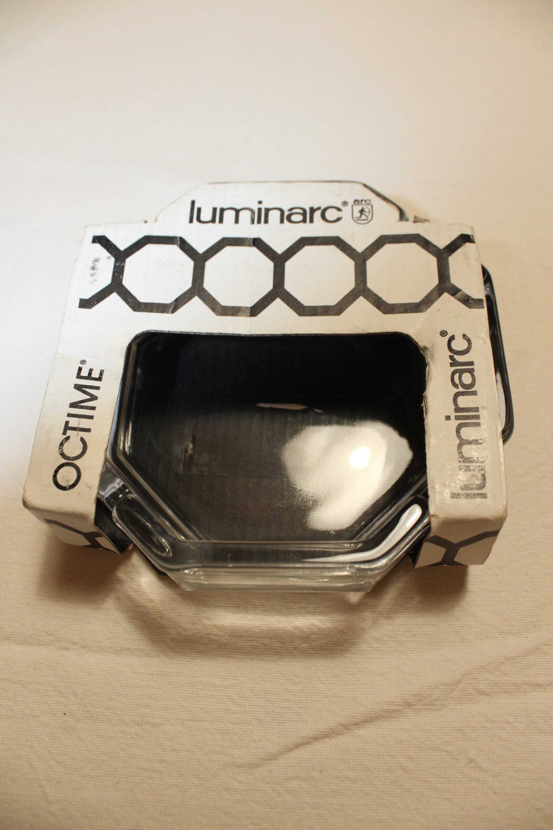 New Luminarc Octime octagonal ashtray