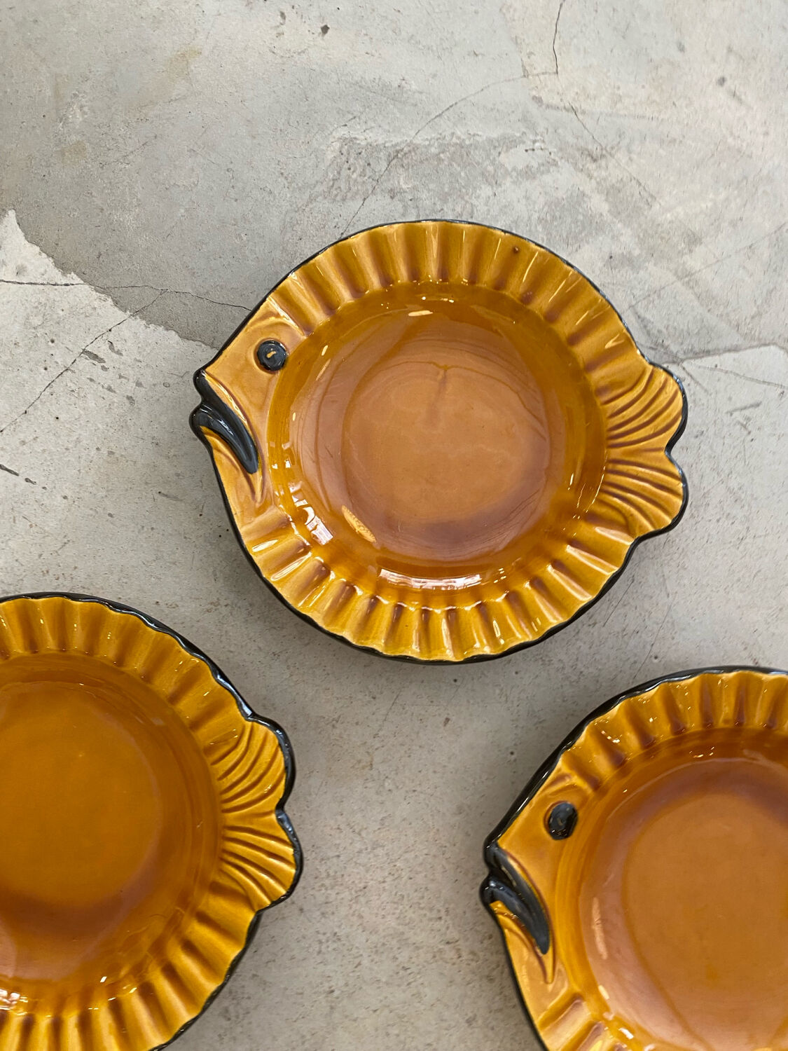 Vallauris fish soup plates