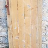 Pair of old wooden shutters