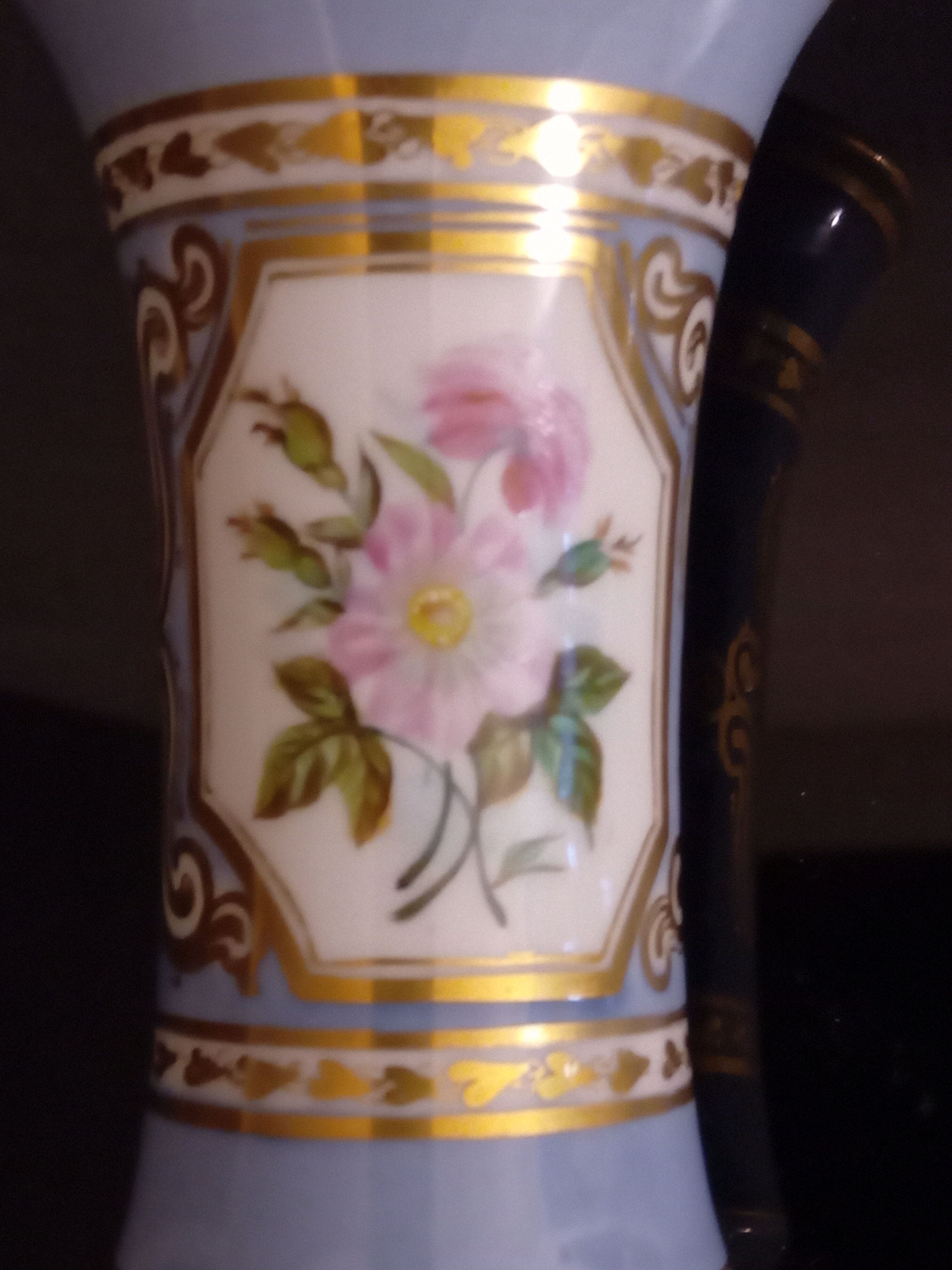 Small porcelain vase