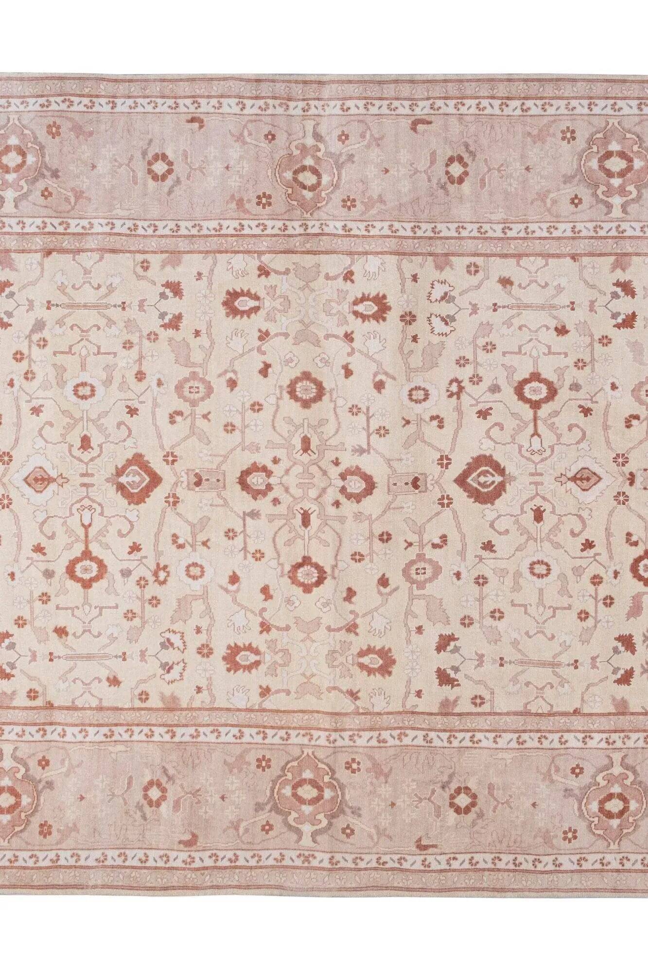 Vintage handmade Turkish rug 245x335 cm