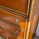 1970s wooden and bamboo sideboard bar cabinet