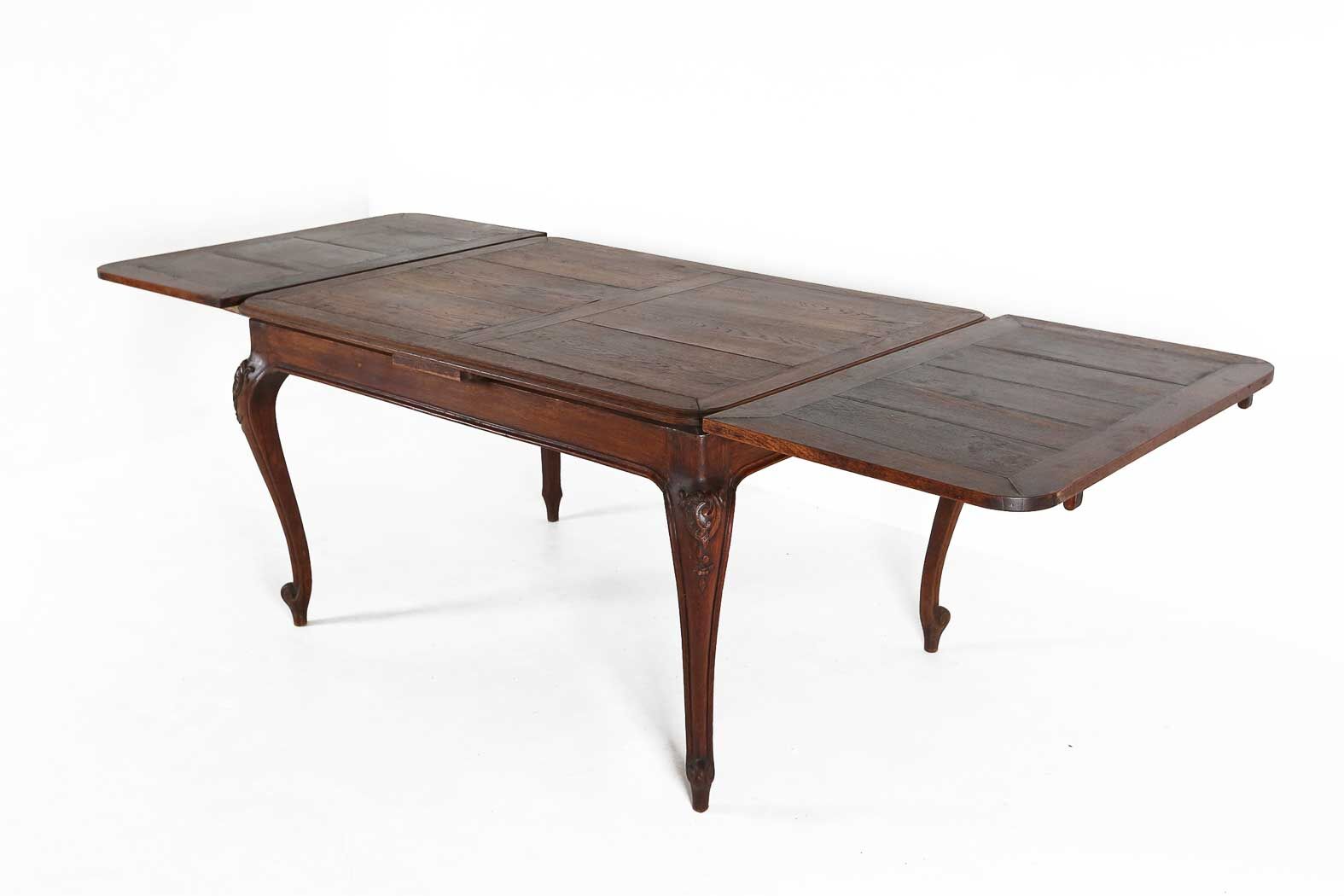 Antique oak dining table 1900