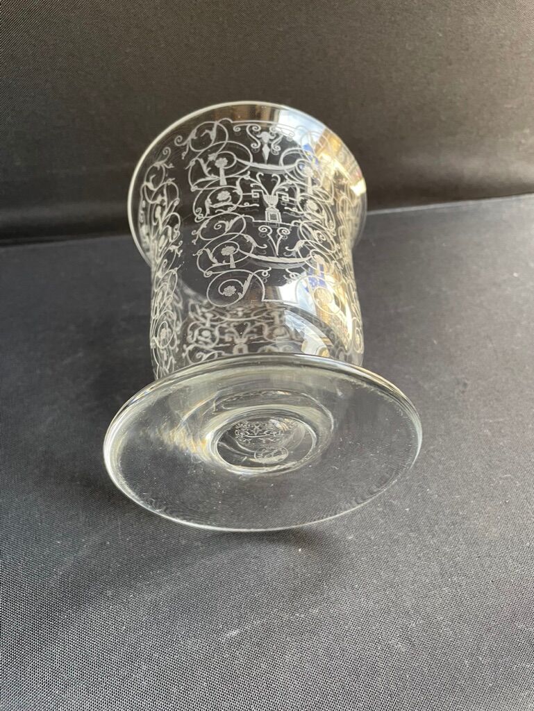 Baccarat vase Michelangelo stamped