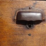 Office furniture, old glove maker's table.