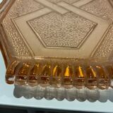 Set of 2 glass trays