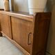Small vintage wooden storage unit