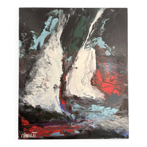 ancien tableau, huile