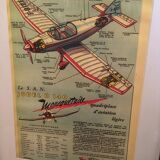 Aircraft Jodel D140 framed