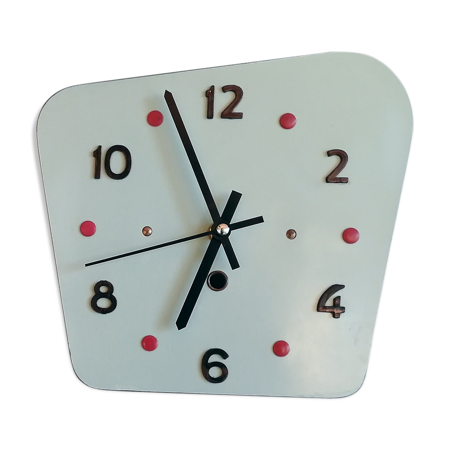 Vintage clock, "Blue Sky" wall clock