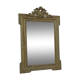 Mirror 19th wood and gilded stuk