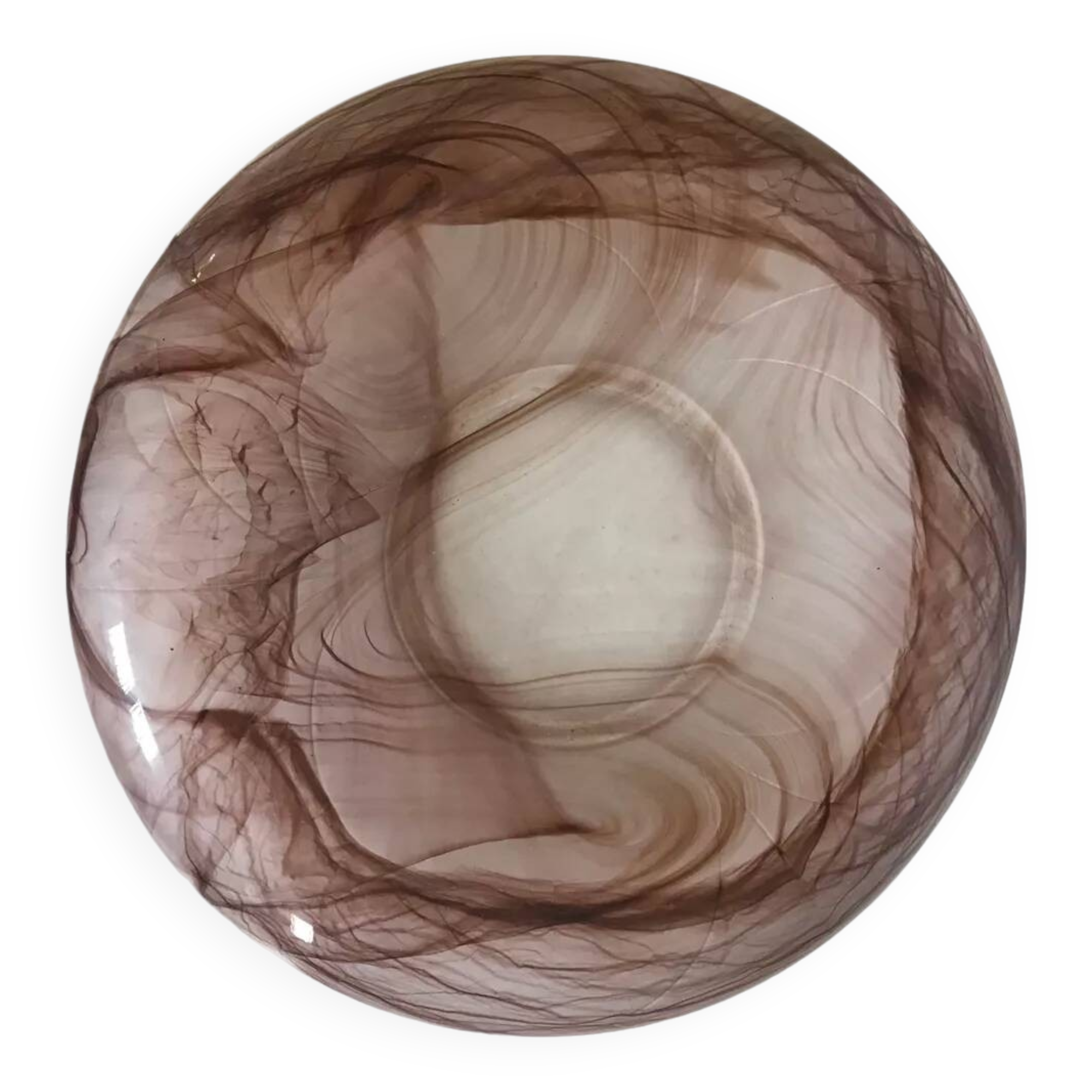 Art Deco glass cup attributed to G.Davidson