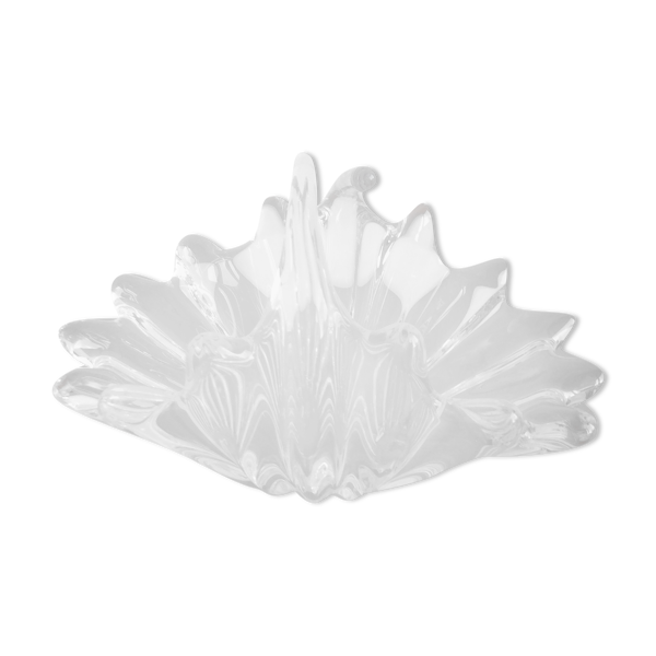 Vide poche cristal moulé forme panier