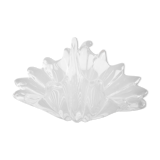 Empty molded crystal pocket basket shape